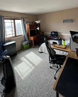 Home Office after cleaning